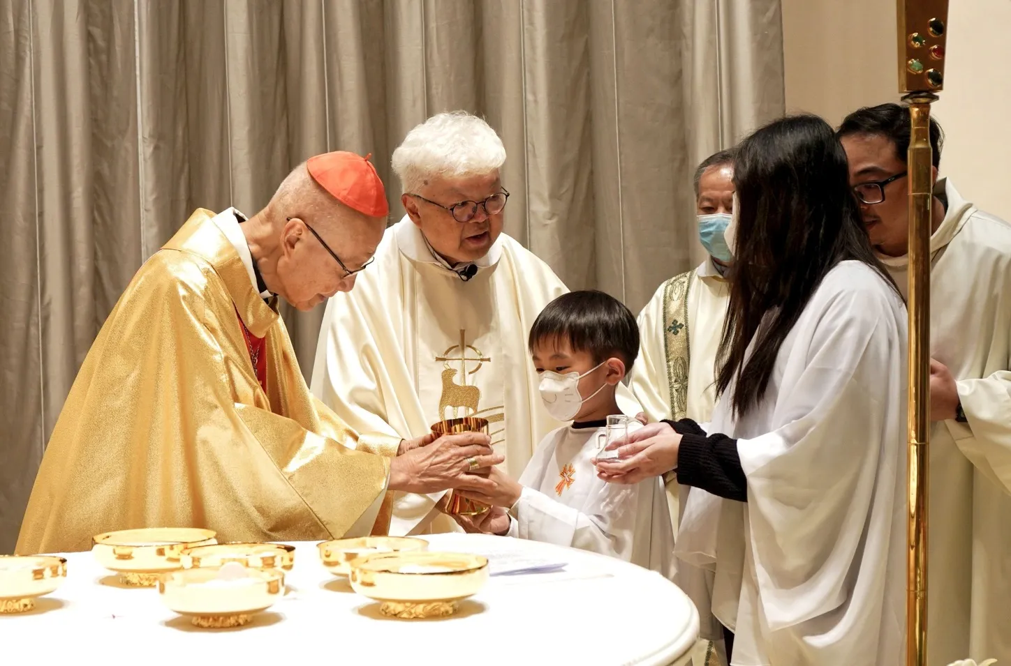 Receive First Holy Communion